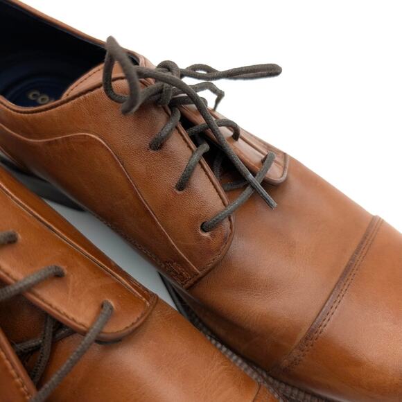 Cole Haan Carnegie Cap Toe Oxford Dress Shoes Men\'s Leather Brown US11.5M EU44.5 main image 7